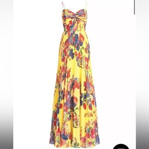 Amur Dawson Pleated Gown